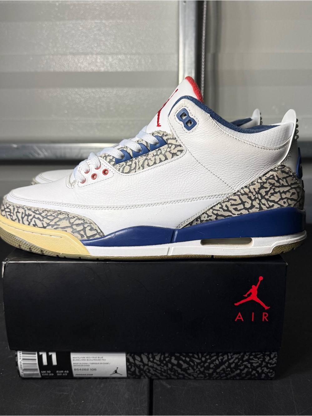 Size 11 - Air Jordan 3 Retro True Blue